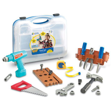 LEARNING RESOURCES Pretend & Play® Work Belt Tool Set 9130